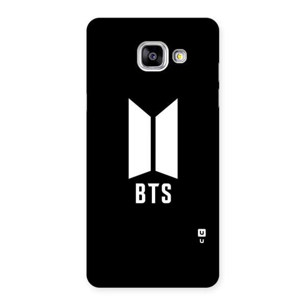 BTS Logo Black Back Case for Galaxy A5 2016