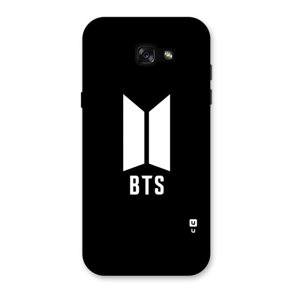 BTS Logo Black Back Case for Galaxy A7 (2017)