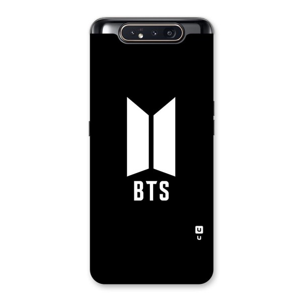 BTS Logo Black Back Case for Galaxy A80