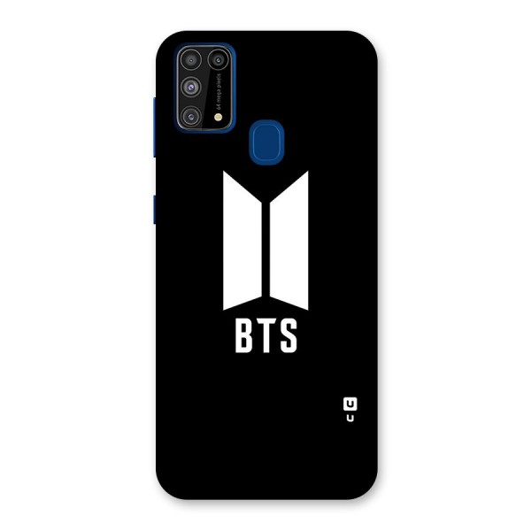 BTS Logo Black Back Case for Galaxy F41