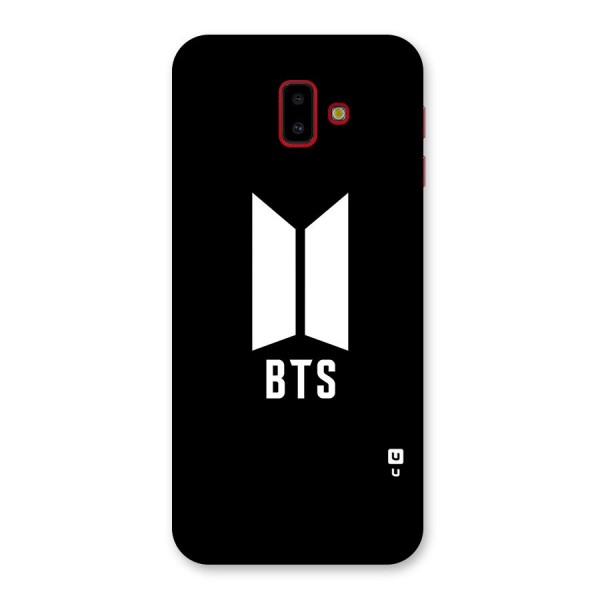 BTS Logo Black Back Case for Galaxy J6 Plus