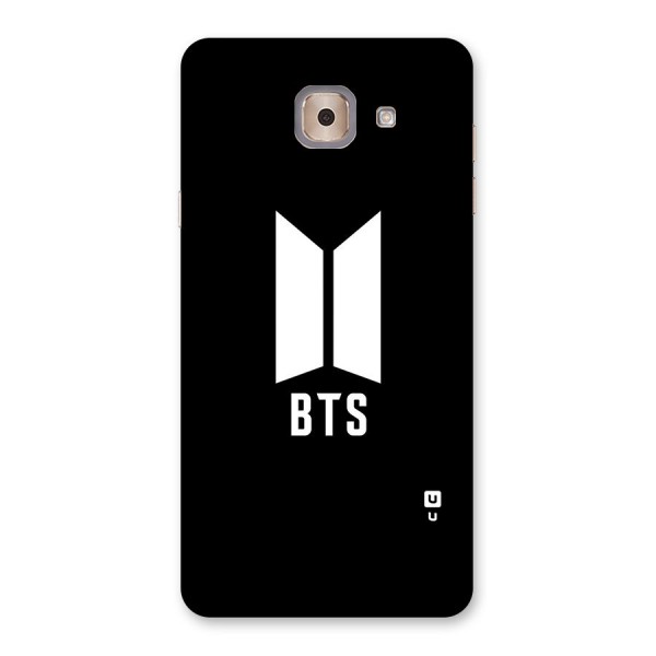 BTS Logo Black Back Case for Galaxy J7 Max