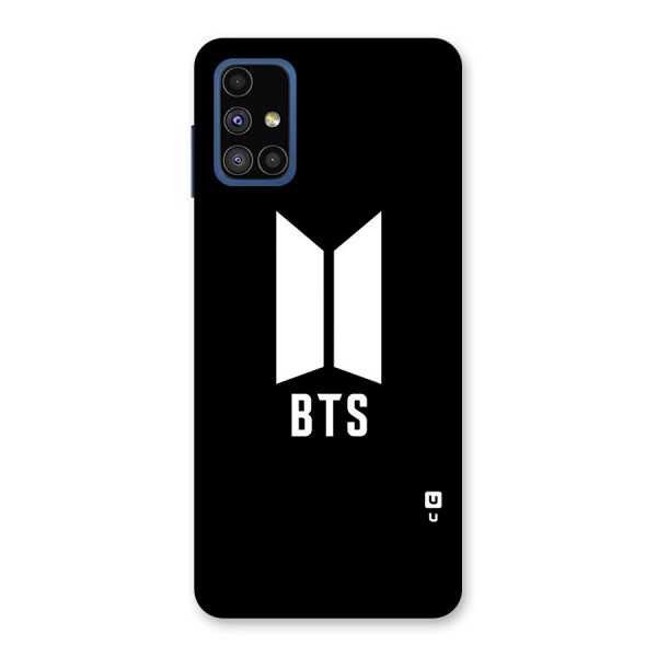 BTS Logo Black Back Case for Galaxy M51