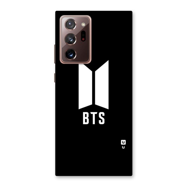 BTS Logo Black Back Case for Galaxy Note 20 Ultra