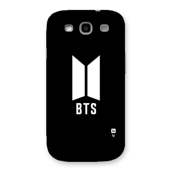 BTS Logo Black Back Case for Galaxy S3 Neo