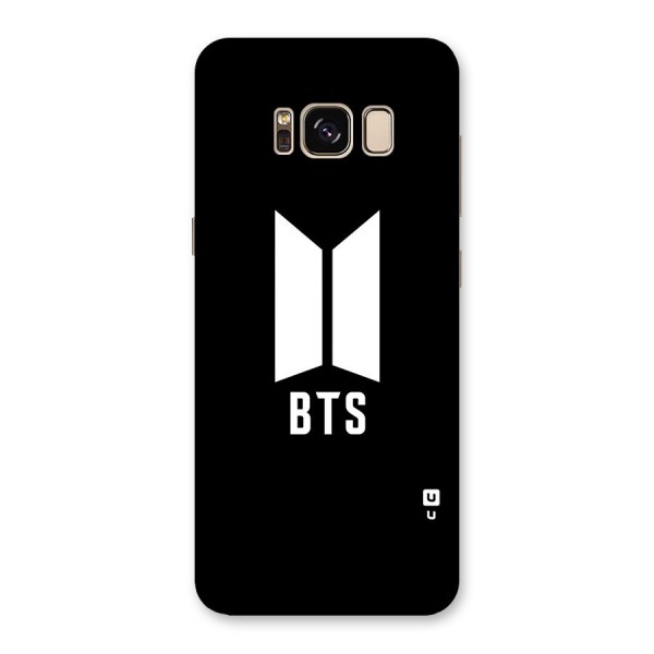 BTS Logo Black Back Case for Galaxy S8