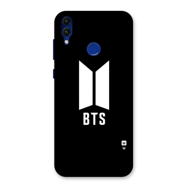 BTS Logo Black Back Case for Honor 8C