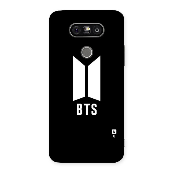 BTS Logo Black Back Case for LG G5