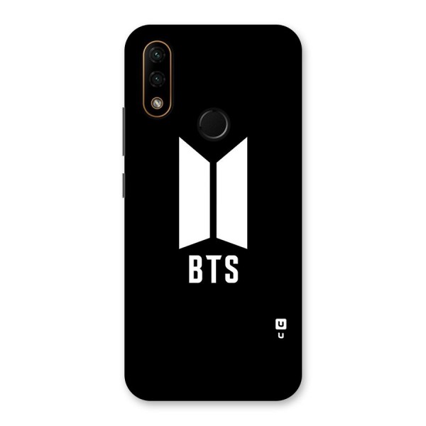 BTS Logo Black Back Case for Lenovo A6 Note