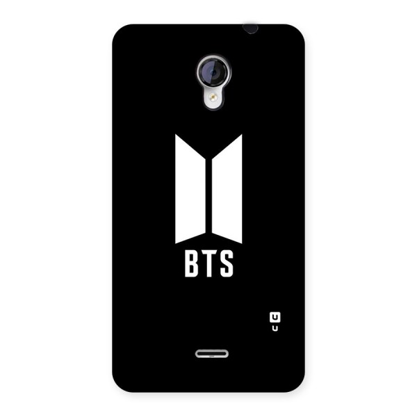 BTS Logo Black Back Case for Micromax Unite 2 A106