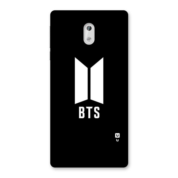 BTS Logo Black Back Case for Nokia 3