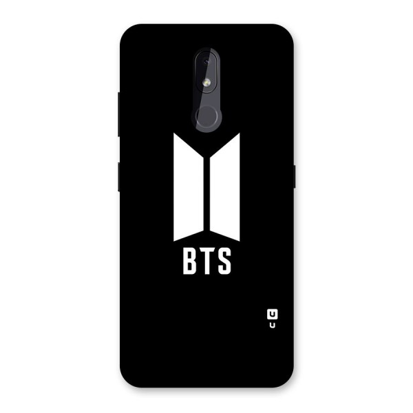 BTS Logo Black Back Case for Nokia 3.2