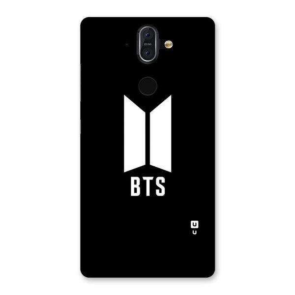 BTS Logo Black Back Case for Nokia 8 Sirocco