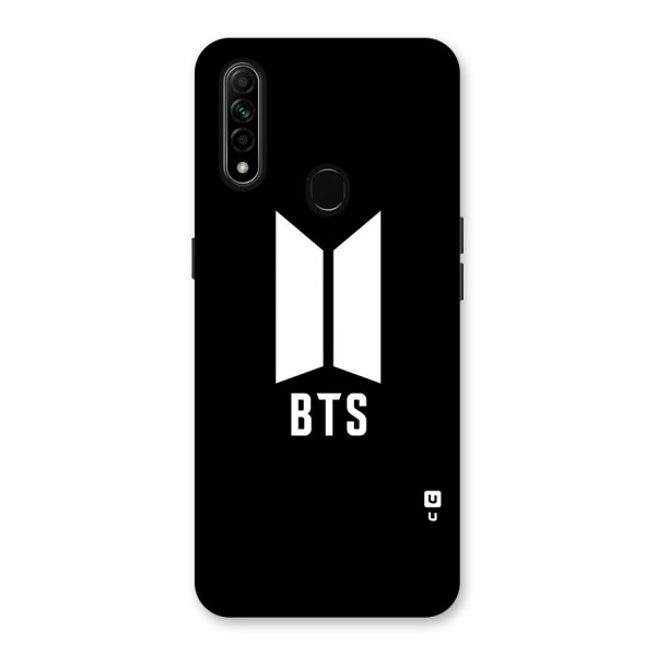 BTS Logo Black Back Case for Oppo A31