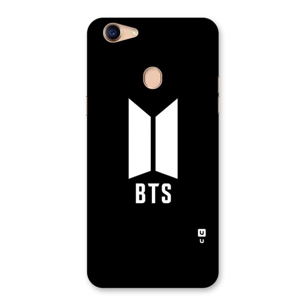 BTS Logo Black Back Case for Oppo F5