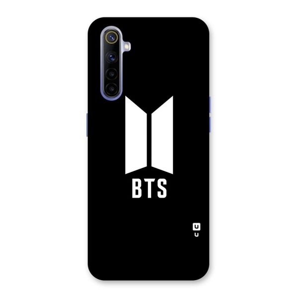 BTS Logo Black Back Case for Realme 6