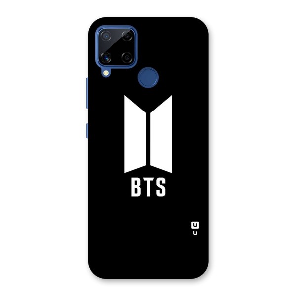 BTS Logo Black Back Case for Realme C12