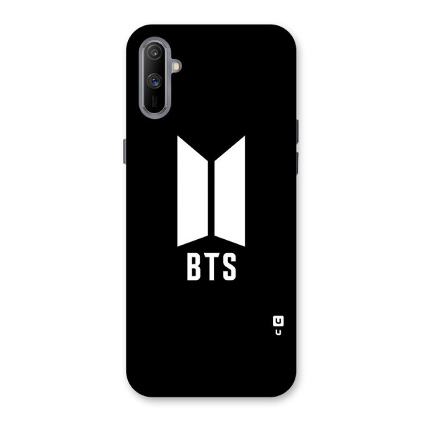 BTS Logo Black Back Case for Realme C3