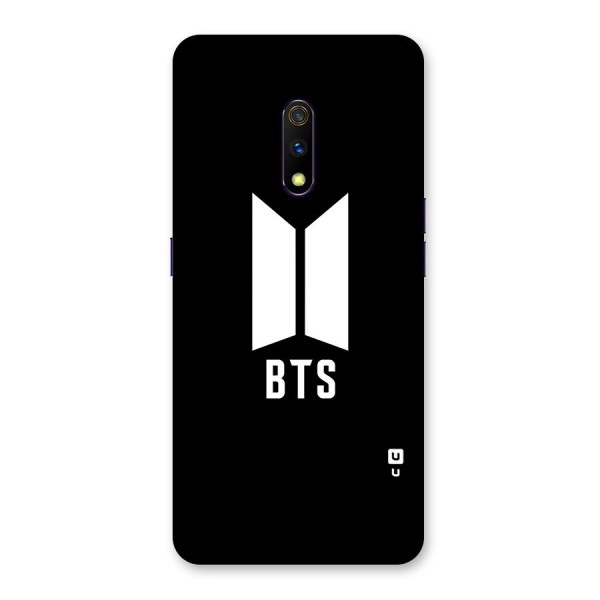 BTS Logo Black Back Case for Realme X