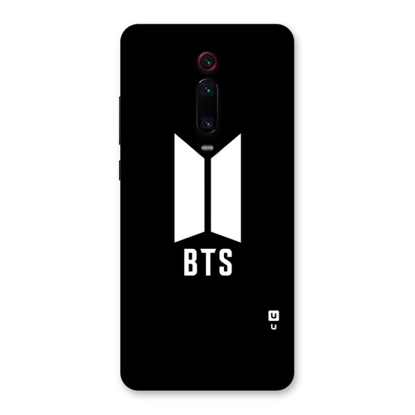 BTS Logo Black Back Case for Redmi K20 Pro