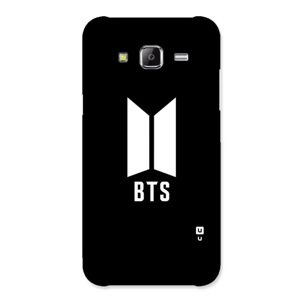 BTS Logo Black Back Case for Samsung Galaxy J5