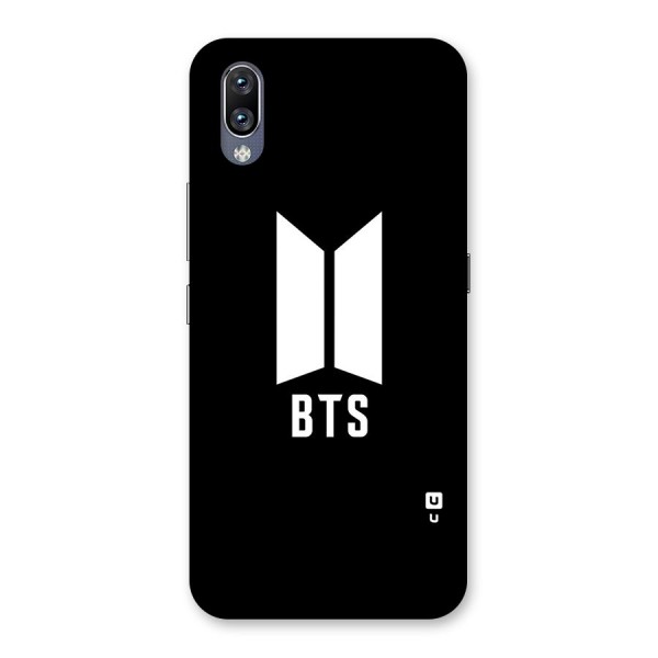 BTS Logo Black Back Case for Vivo NEX