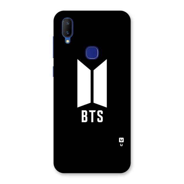 BTS Logo Black Back Case for Vivo V11