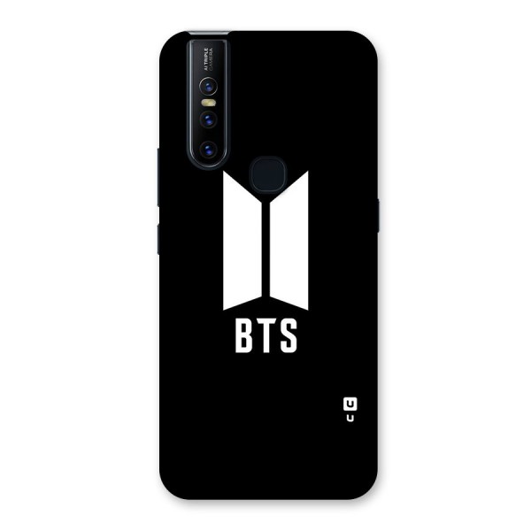 BTS Logo Black Back Case for Vivo V15