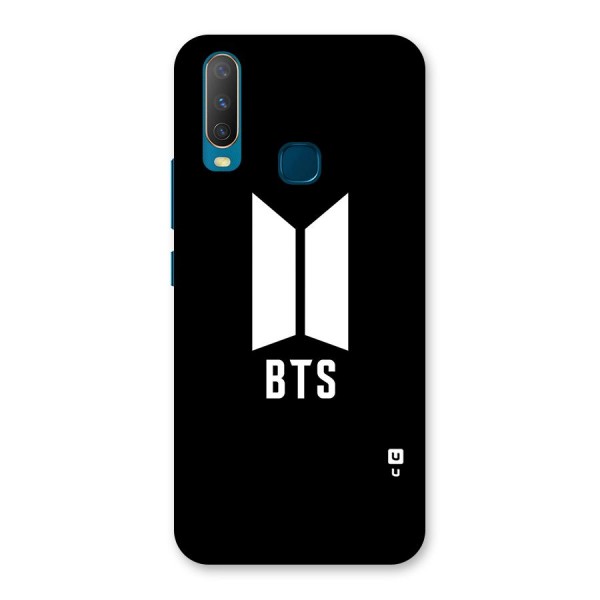 BTS Logo Black Back Case for Vivo Y12