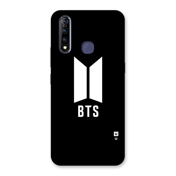 BTS Logo Black Back Case for Vivo Z1 Pro