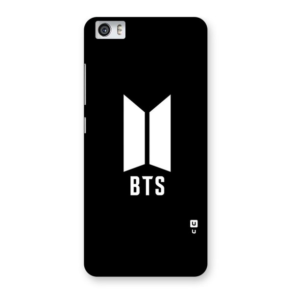 BTS Logo Black Back Case for Xiaomi Redmi Mi5