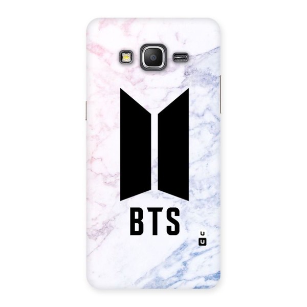 BTS Logo Marble Print Back Case for Galaxy Grand Prime