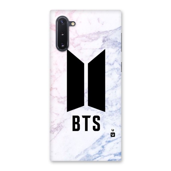 BTS Logo Marble Print Back Case for Galaxy Note 10