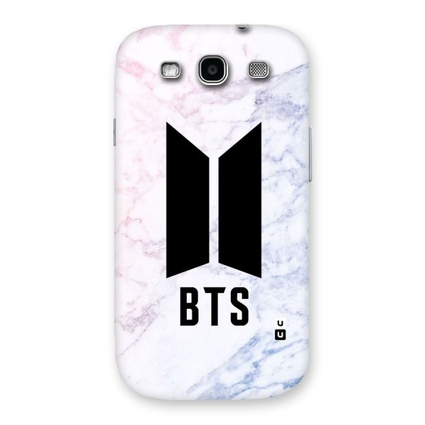 BTS Logo Marble Print Back Case for Galaxy S3 Neo