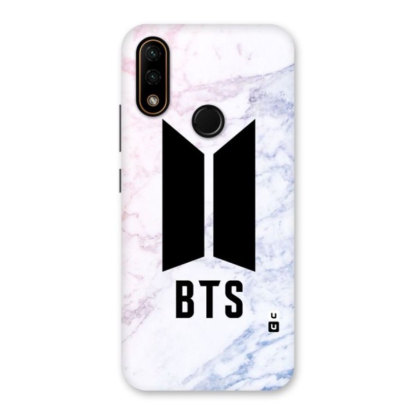 BTS Logo Marble Print Back Case for Lenovo A6 Note