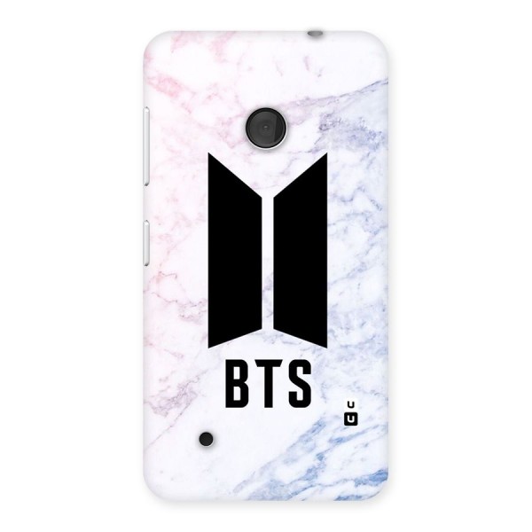 BTS Logo Marble Print Back Case for Lumia 530