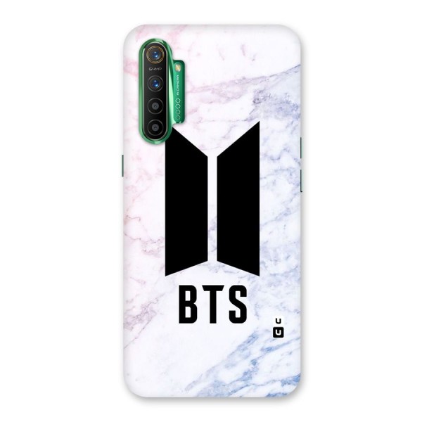 BTS Logo Marble Print Back Case for Realme X2