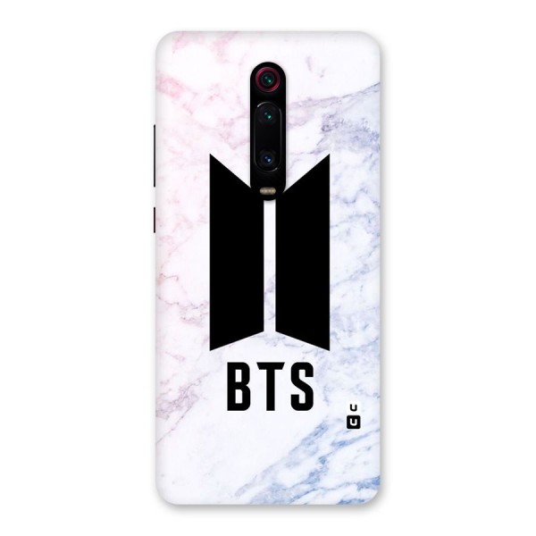 BTS Logo Marble Print Back Case for Redmi K20 Pro