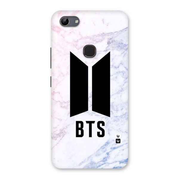 BTS Logo Marble Print Back Case for Vivo Y81