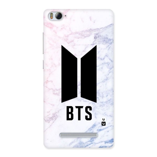 BTS Logo Marble Print Back Case for Xiaomi Mi4i