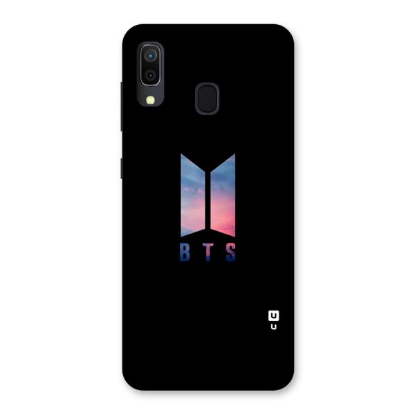 BTS Logo Sky Back Case for Galaxy A20