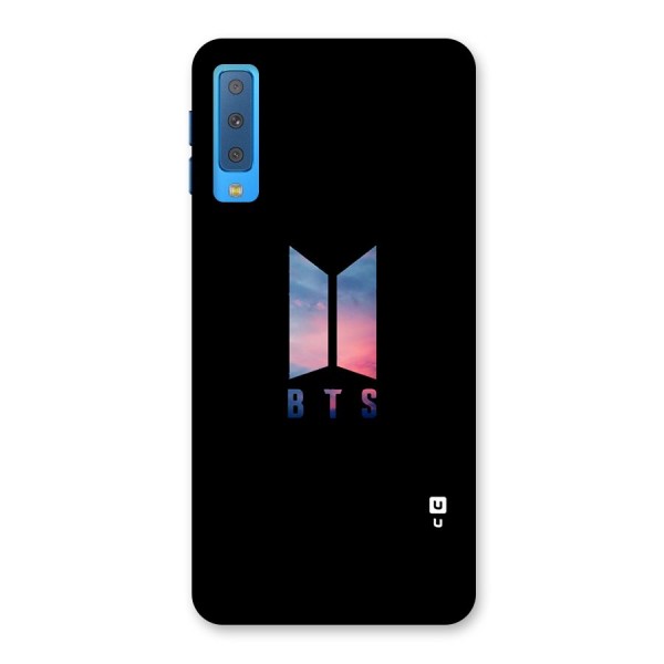 BTS Logo Sky Back Case for Galaxy A7 (2018)