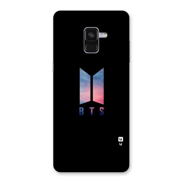 BTS Logo Sky Back Case for Galaxy A8 Plus