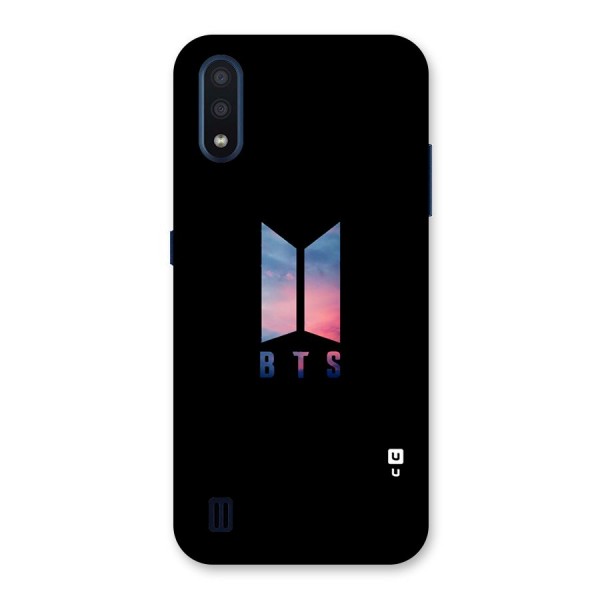 BTS Logo Sky Back Case for Galaxy M01