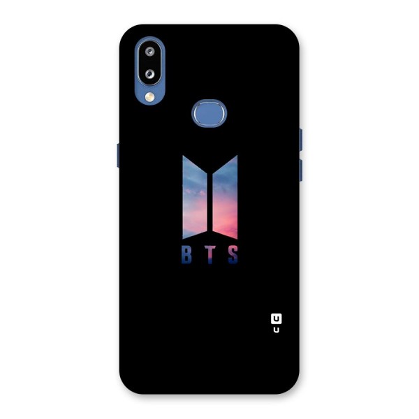 BTS Logo Sky Back Case for Galaxy M01s