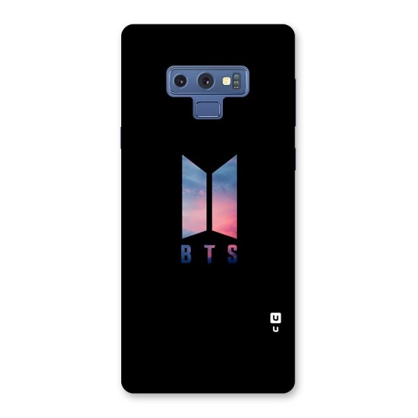 BTS Logo Sky Back Case for Galaxy Note 9