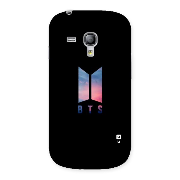 BTS Logo Sky Back Case for Galaxy S3 Mini