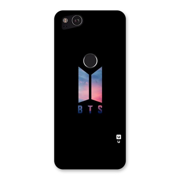 BTS Logo Sky Back Case for Google Pixel 2