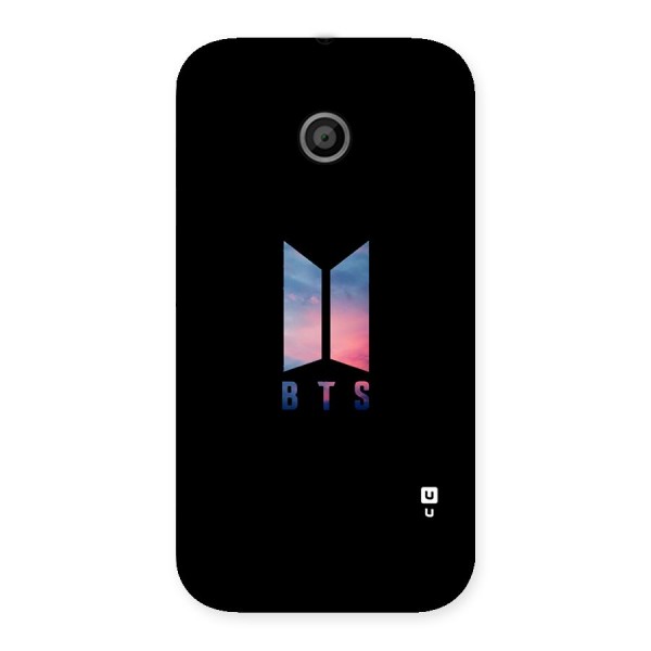 BTS Logo Sky Back Case for Moto E