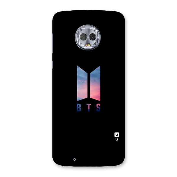 BTS Logo Sky Back Case for Moto G6